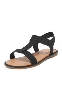 DeeZee Sandały CEO-CS166-3A Czarny. Kolor: czarny. Materiał: materiał #4