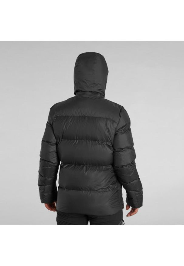 FORCLAZ - Kurtka trekkingowa męska puchowa Forclaz MT900 - 18°C. Kolor: szary. Materiał: puch