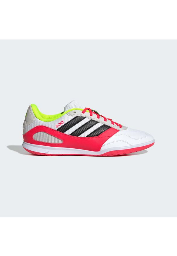 Adidas - Buty Super Sala Competition III IN. Kolor: biały, wielokolorowy, czarny, szary. Materiał: materiał