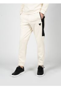 Guess Spodnie "Remy" | X3GQ04K9PM0 | Mężczyzna | Beżowy. Kolor: beżowy. Materiał: bawełna, poliester. Wzór: aplikacja. Styl: elegancki #5