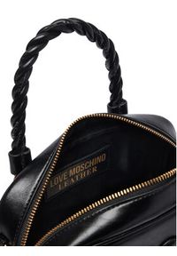 Love Moschino - LOVE MOSCHINO Torebka JC4134PP1PL1100A Czarny. Kolor: czarny. Materiał: skórzane #4