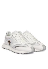 Karl Lagerfeld - KARL LAGERFELD Sneakersy Kairo KL61130N Biały. Kolor: biały. Materiał: skóra #3