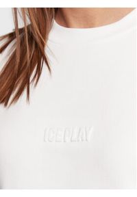 Ice Play Bluza 23E U2M0 E011 6323 1101 Biały Regular Fit. Kolor: biały. Materiał: bawełna #3