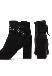 Clara Barson Botki MARI WYL3479-1 Czarny. Kolor: czarny. Materiał: materiał #2