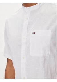 Tommy Jeans Koszula Mao DM0DM18965 Biały Regular Fit. Kolor: biały. Materiał: bawełna #5