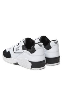 EA7 Emporio Armani Sneakersy X8X187 XK402 C695 Biały. Kolor: biały. Materiał: skóra #6