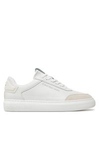 Calvin Klein Jeans Sneakersy Casual Cupsole High/Low Freq YM0YM00670 Biały. Okazja: na co dzień. Kolor: biały #1