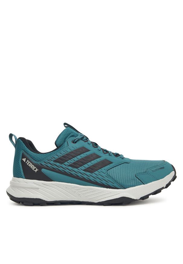 Adidas - Trekkingi adidas. Kolor: zielony. Technologia: ClimaProof (Adidas). Model: Adidas Terrex. Sport: turystyka piesza