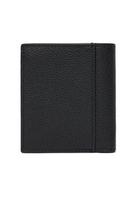 Calvin Klein Mały Portfel Męski Foil Emboss Slim Billfold LV04D1064G Czarny. Kolor: czarny. Materiał: skóra #3