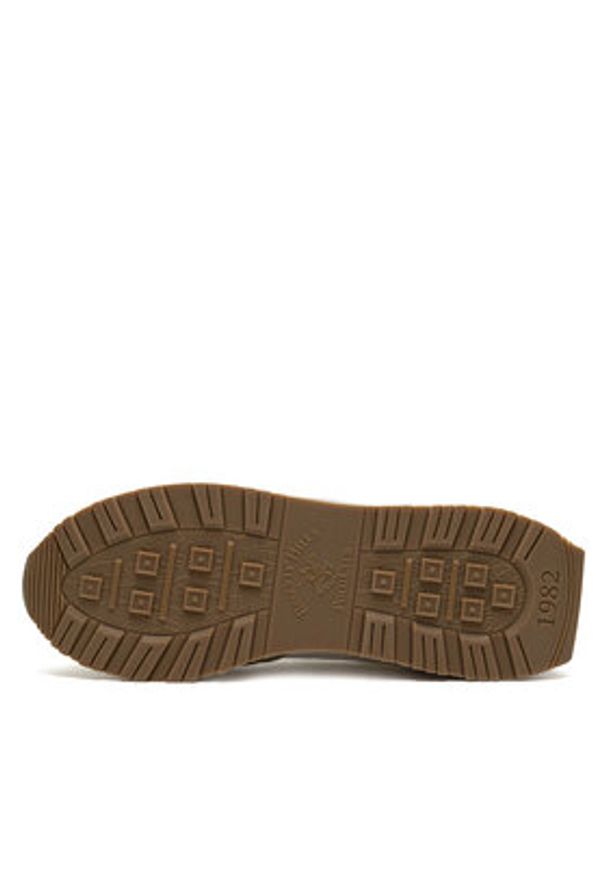 Beverly Hills Polo Club Sneakersy CRUZ MIX Biały. Kolor: biały. Materiał: skóra, zamsz