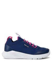 Geox Sneakersy J Sprintye G. B J25FWB 0006K C4268 S Granatowy. Kolor: niebieski. Materiał: materiał