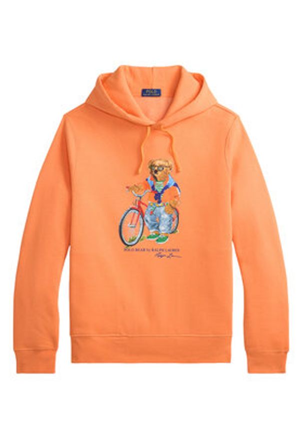Polo Ralph Lauren Bluza 710B14614002 Pomarańczowy Regular Fit. Typ kołnierza: polo. Kolor: pomarańczowy. Materiał: bawełna