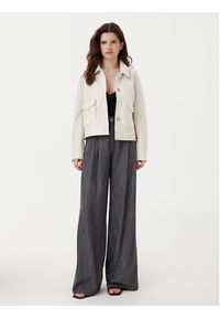 Vila Kurtka przejściowa Jumpy 14100222 Beżowy Regular Fit. Kolor: beżowy. Materiał: syntetyk #3