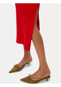 Vero Moda Sukienka codzienna Chloe 10325601 Czerwony Slim Fit. Okazja: na co dzień. Kolor: czerwony. Materiał: bawełna. Typ sukienki: proste. Styl: casual #4