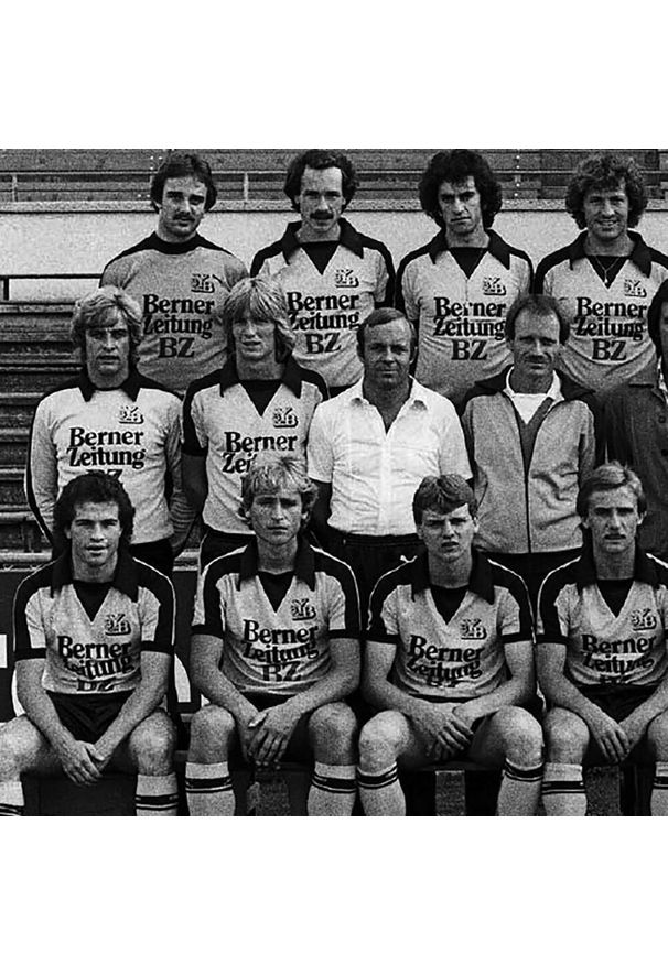 COPA FOOTBALL - Koszulka retro piłkarska dla dorosłych - BSC Young Boys 1980 - 81 - Żółty. Kolor: żółty. Sport: piłka nożna