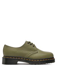 Dr. Martens Glany 1461 Virginia 31696357 Khaki. Kolor: brązowy. Materiał: skóra