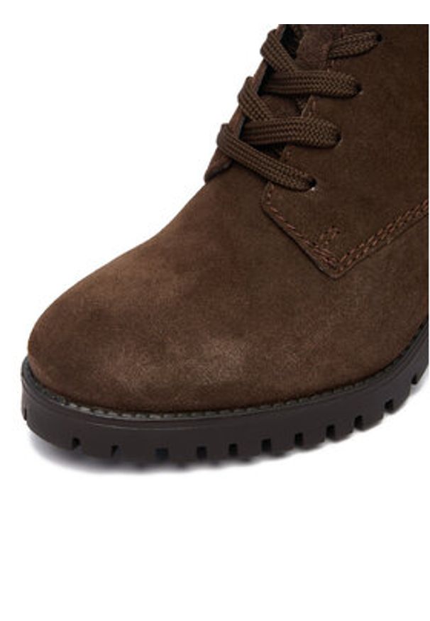 Lasocki Trzewiki CEO-WI23-LUM-02 Brązowy. Kolor: brązowy. Materiał: zamsz, skóra