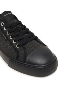 Calvin Klein Trampki Vulc Laceup Cv Aop HM0HM02122 Czarny. Kolor: czarny. Materiał: materiał #2