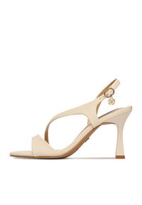 Nine West Sandały SXH1374-20 Beżowy. Kolor: beżowy. Materiał: materiał #5