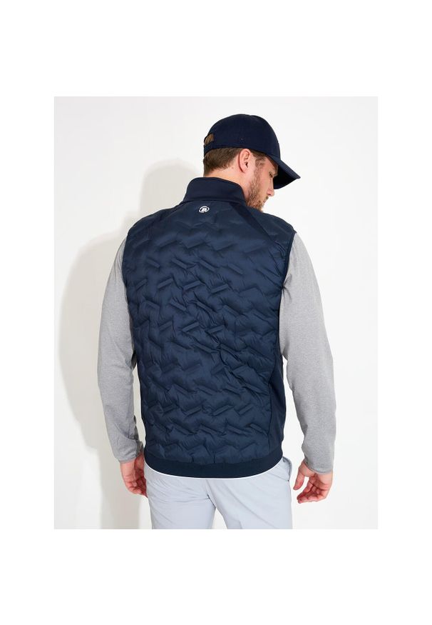 ABACUS - Kamizelka hybrydowa Abacus Portrush. Kolor: niebieski. Sport: golf