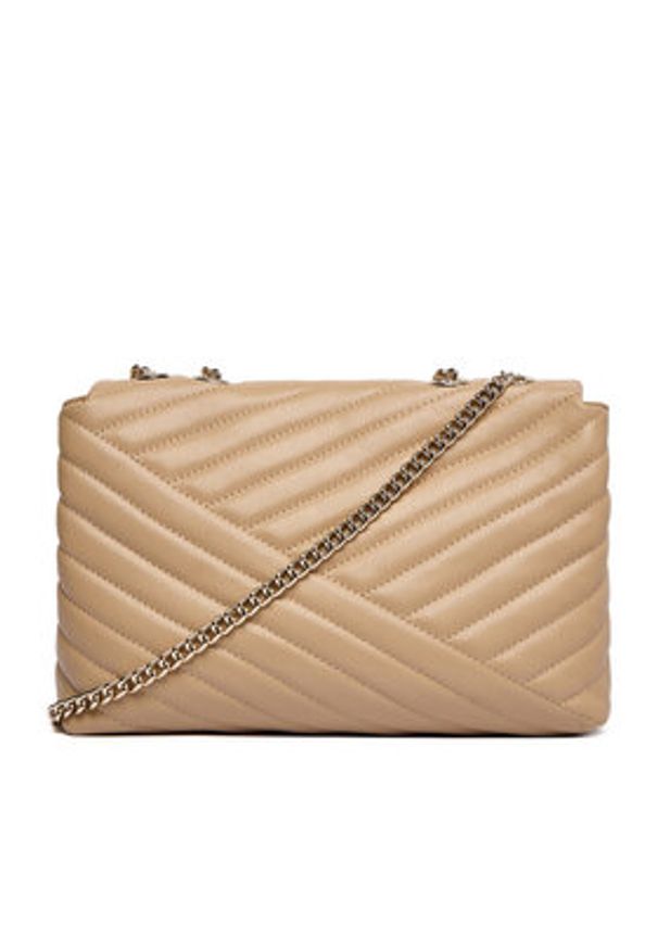 Nine West Torebka CEO-SUSAN-LA513-561 Beżowy. Kolor: beżowy