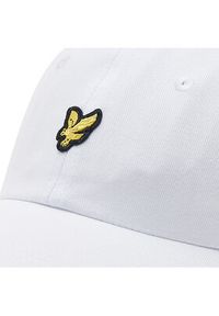 Lyle & Scott Czapka z daszkiem HE906A Biały. Kolor: biały. Materiał: materiał