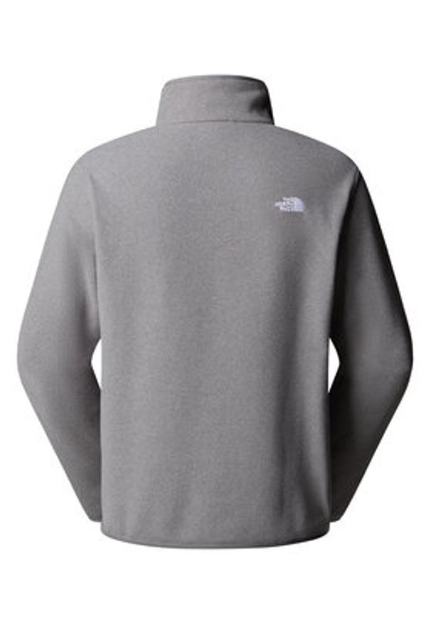 The North Face Polar Glacier NF0A8D0Q Szary Regular Fit. Kolor: szary. Materiał: syntetyk