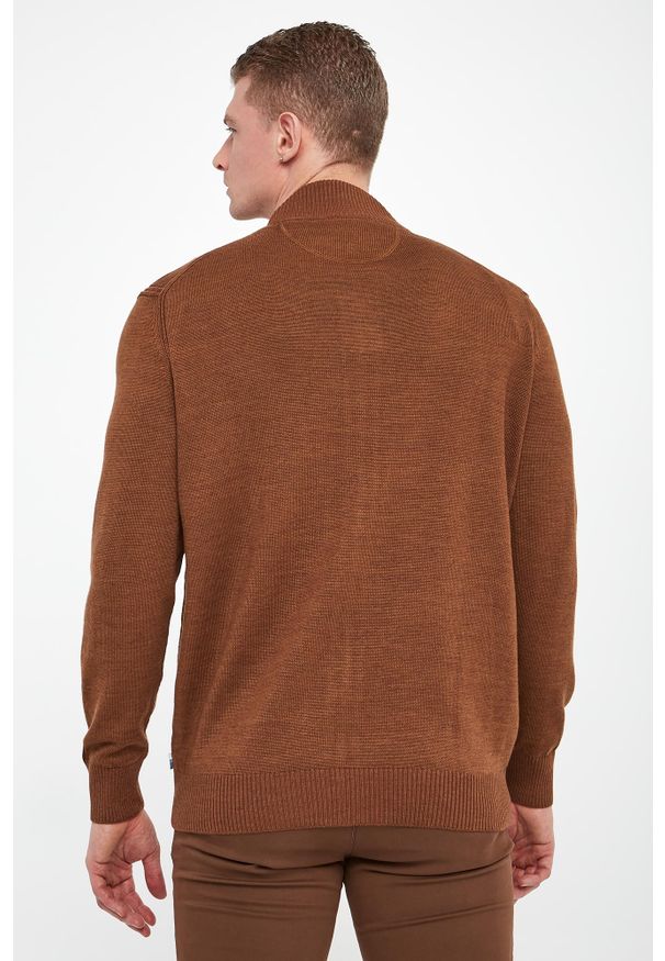 Sweter męski z wełną Jake BRAX. Materiał: wełna
