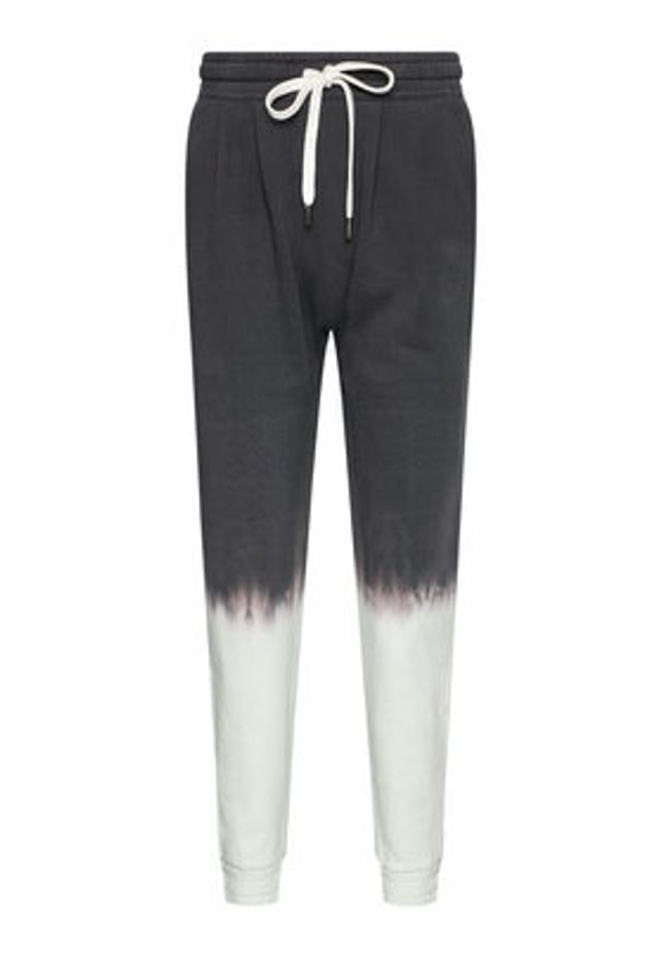 Pinko Spodnie dresowe Disegno 1N137Z Y7PJ Biały Regular Fit. Kolor: biały. Materiał: dresówka, bawełna