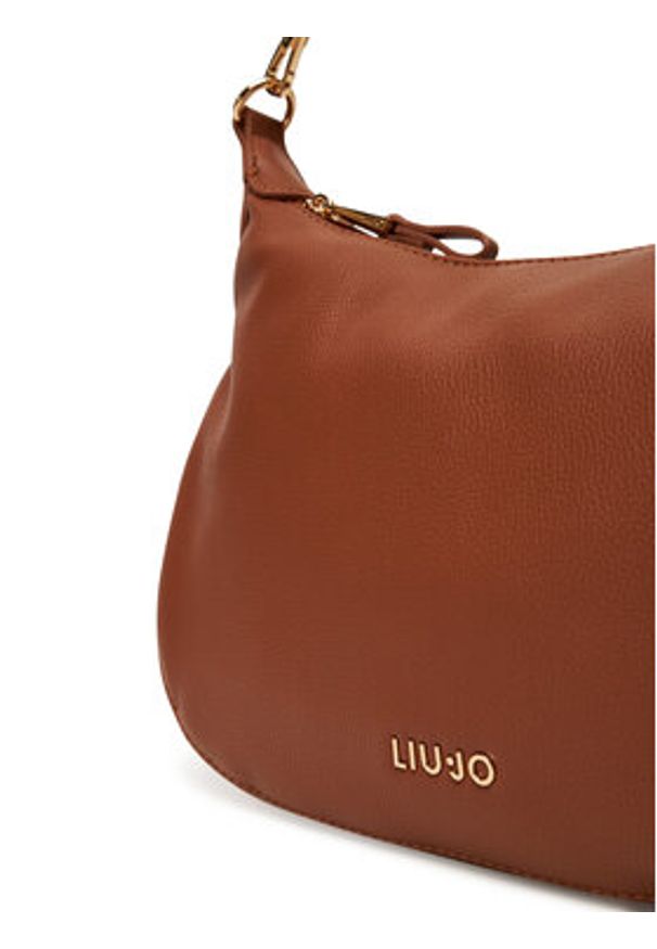 Liu Jo Torebka Esc M Hobo AF5133 E0058 Brązowy. Kolor: brązowy. Materiał: skórzane