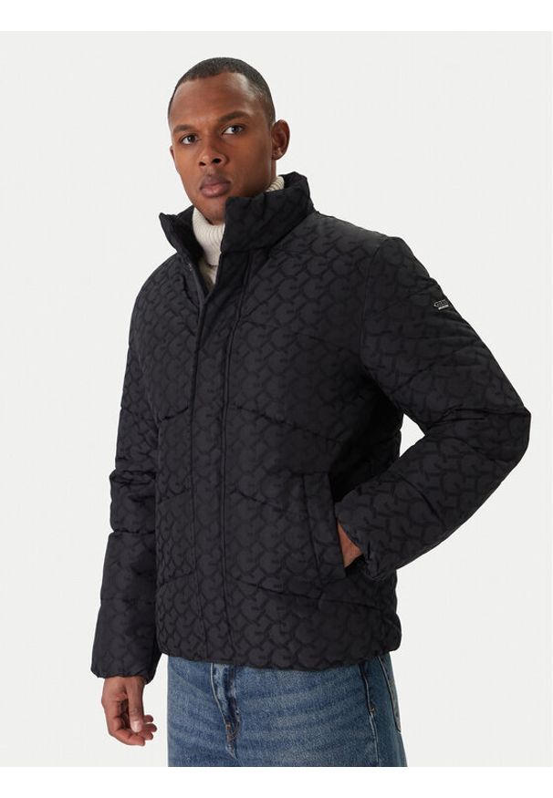 Guess Kurtka zimowa M5BL2M W2232 Czarny Regular Fit. Kolor: czarny. Materiał: syntetyk. Sezon: zima