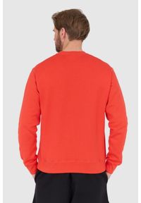 DSQUARED2 Czerwona bluza męska z dużym białym logo icon. Kolor: czerwony #5