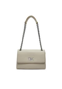 Calvin Klein Torebka K60K612554 Écru. Materiał: skórzane #3