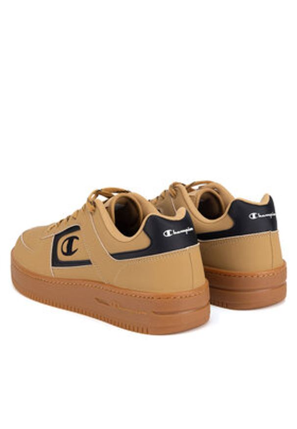 Champion Sneakersy FOUL PLAY FW LOW S22334-YS108 Brązowy. Kolor: brązowy. Materiał: materiał