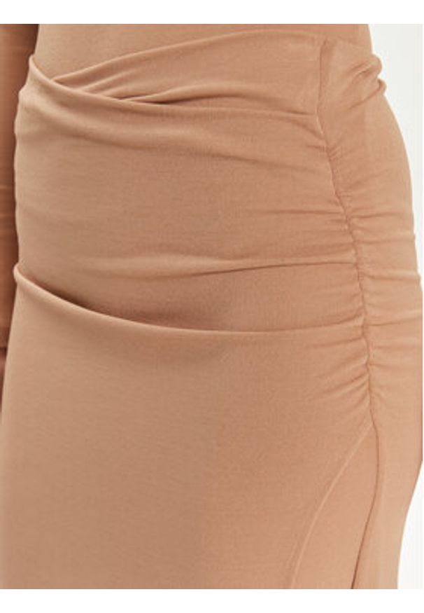 Wolford Spódnica ołówkowa 53211 Beżowy Slim Fit. Kolor: beżowy. Materiał: wiskoza