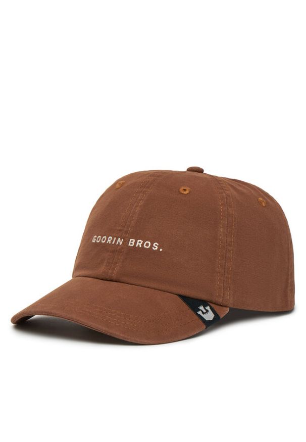 Goorin Bros Czapka z daszkiem Papa 101-1541-COF Brązowy. Kolor: brązowy. Materiał: bawełna, materiał