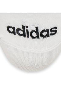 Adidas - adidas Skarpety stopki unisex Thin Linear Low-Cut Socks 3 Pairs HT3447 Biały. Kolor: biały #3