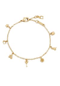 Coach Bransoletka 37557551 Złoty. Materiał: metalowe. Kolor: złoty #1