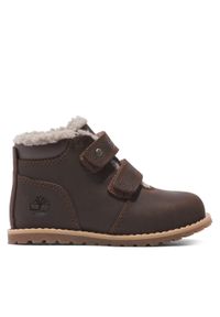 Timberland Trzewiki Pokey Pine Warm Lined H&L TB0A5YVS9311 Brązowy. Kolor: brązowy. Materiał: skóra #1