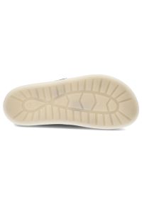 Półbuty damskie barefoot Armodo, skórzana cholewka naturalna niska wsuwana forma z regulowanym paskiem i metalową klamrą wycięcia po bokach lekka pła. Okazja: na co dzień. Zapięcie: klamry. Kolor: brązowy. Materiał: skóra. Szerokość cholewki: normalna. Styl: casual, elegancki #3