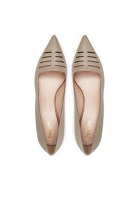 Pollini Szpilki PA10145C0MPA210A Beżowy. Kolor: beżowy. Materiał: skóra. Obcas: na szpilce #6