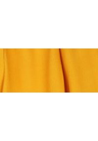 TOP SECRET - Spodnie damskie culotte, w modnym kolorze. Okazja: na co dzień. Kolor: żółty. Materiał: tkanina. Sezon: zima, jesień. Styl: casual, elegancki #2