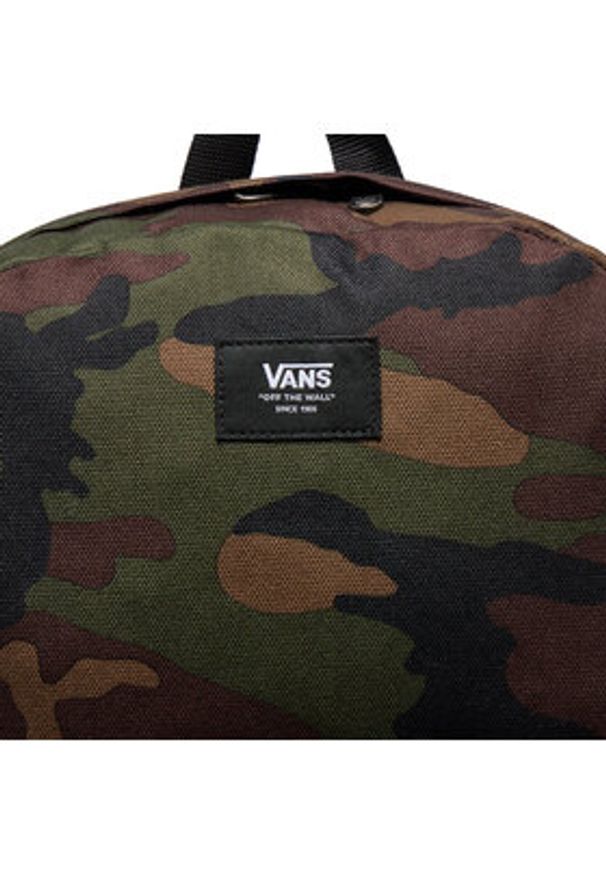 Vans Plecak Old Skool Backpack VN000H4W97I1 Brązowy. Kolor: brązowy. Materiał: materiał