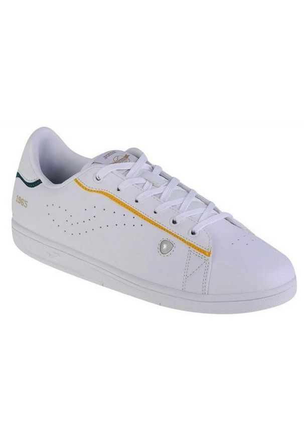 Joma - Trampki Męskie Logo Classic. Kolor: biały. Sport: turystyka piesza