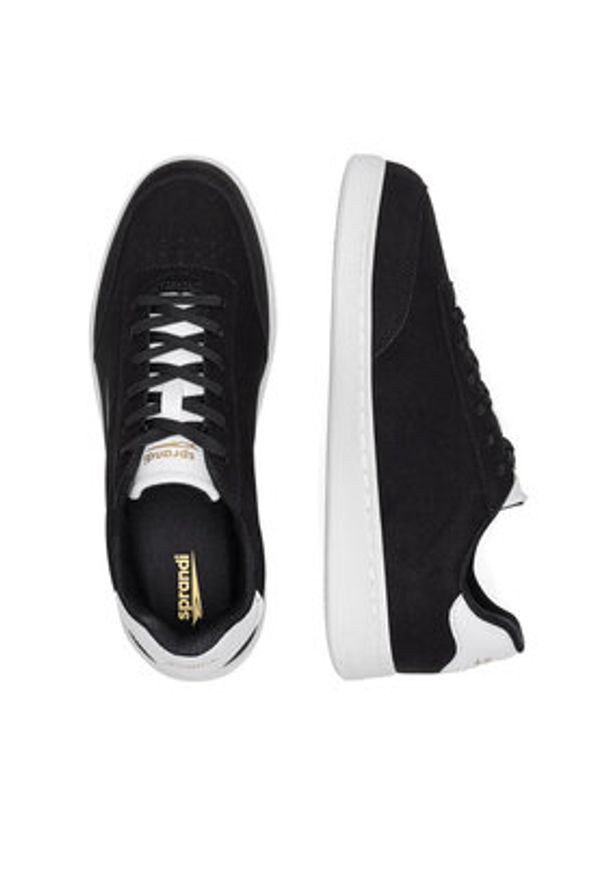 Sprandi Sneakersy V5-6437 Czarny. Kolor: czarny. Materiał: materiał, syntetyk