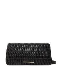 Calvin Klein Jeans Torebka Rouched Zip Top Bag LV04K3090G Czarny. Kolor: czarny. Materiał: skórzane #3
