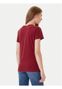 BOSS T-Shirt C_Esogo_3 50545288 Bordowy Regular Fit. Kolor: czerwony. Materiał: bawełna #3