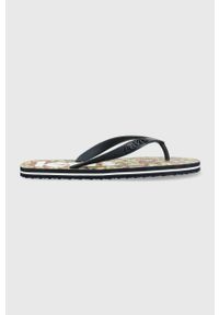 Levi's® - Levi's japonki Dixon Poster kolor granatowy D6565.0009. Okazja: na spotkanie biznesowe. Kolor: niebieski. Styl: biznesowy. Szerokość buta: średnie #1