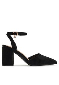 DeeZee Sandały HTA917-2A Czarny. Kolor: czarny. Materiał: materiał