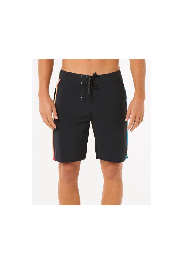 Spodenki surfingowe męskie Rip Curl Mirage 3-2-One Ultimate Czarny. Kolor: czarny, czerwony, wielokolorowy